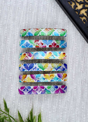 Printed Hair Clip - ESKU302303028