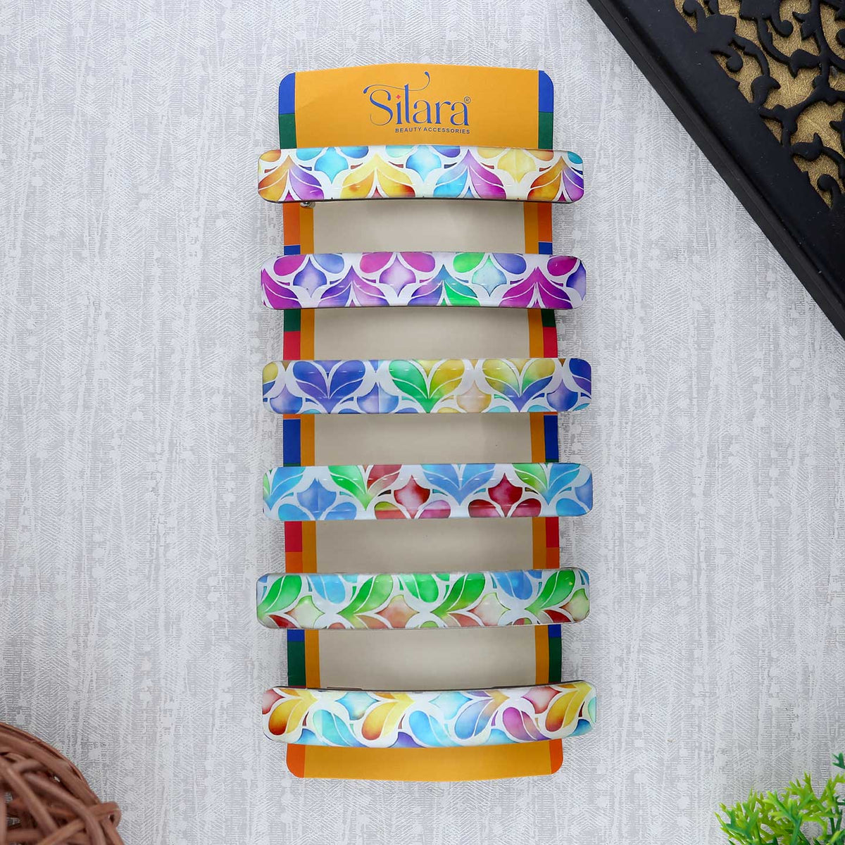 Printed Hair Clip - ESKU302303028