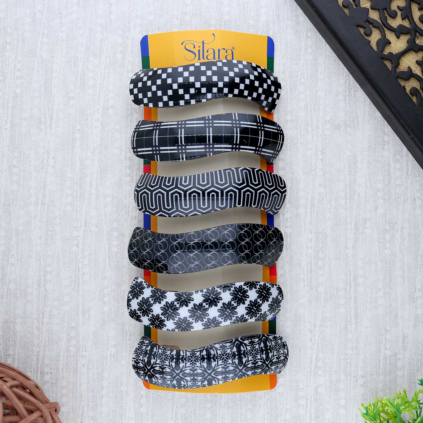 Printed Hair Clip - ESKU302303030