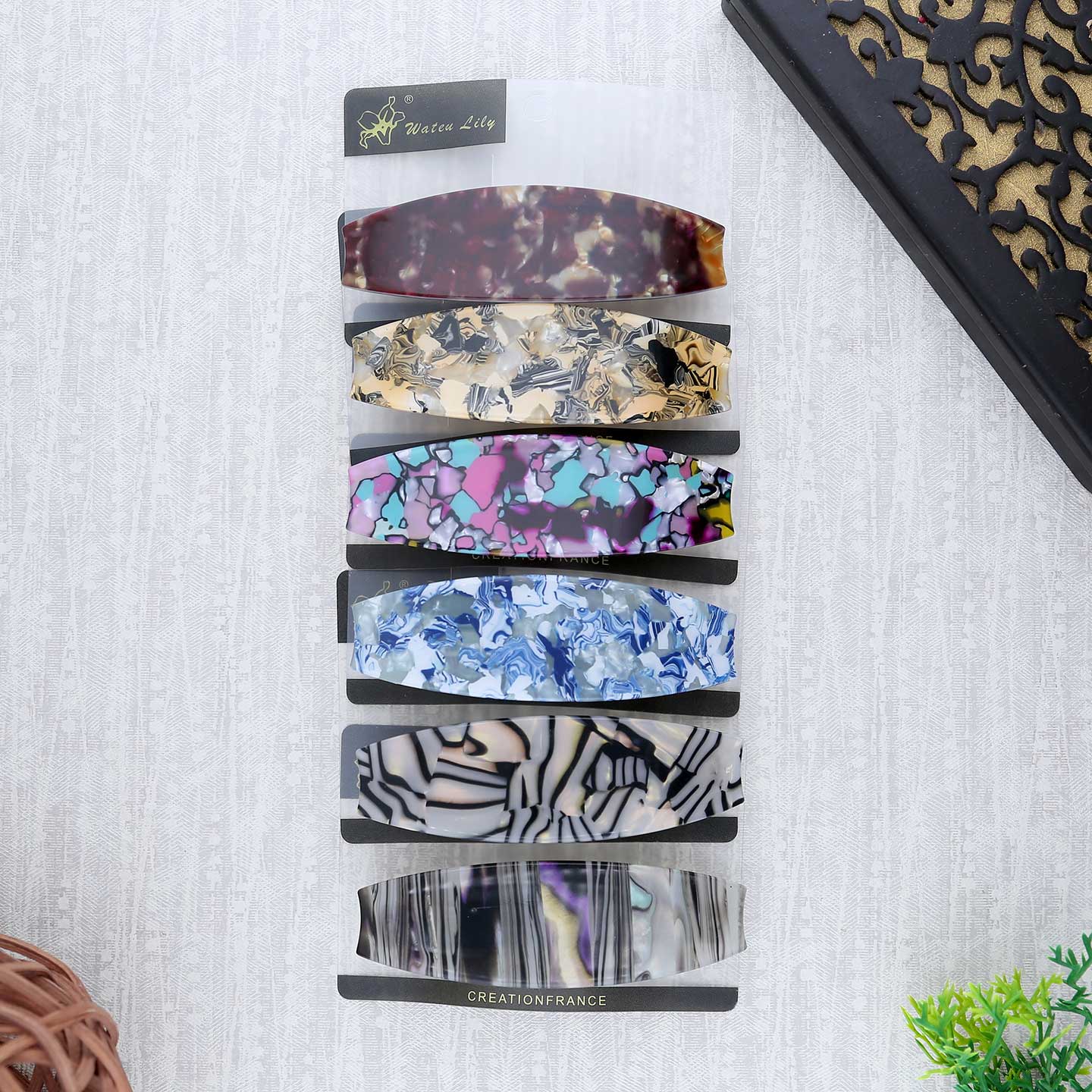 Geometric Hair Clip - ESKU302303031