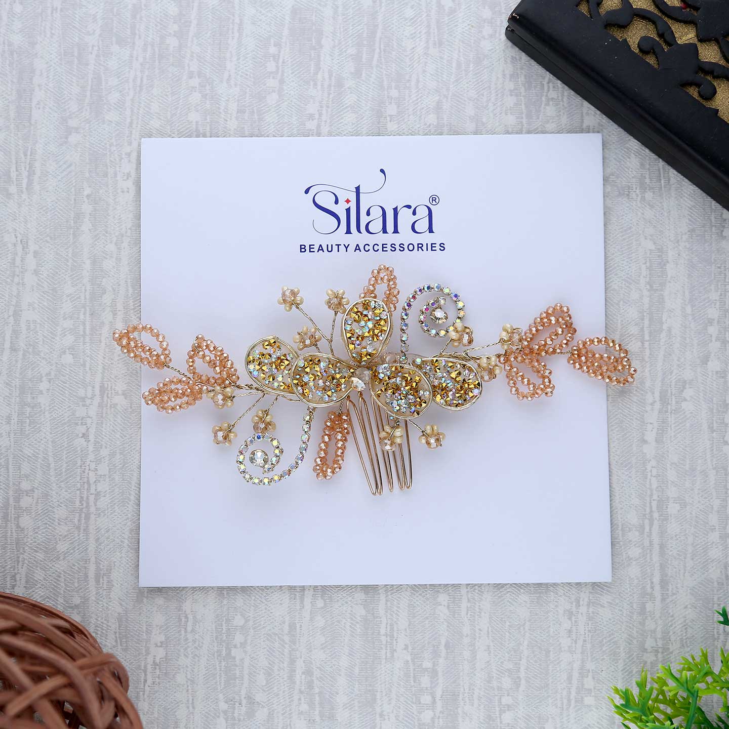 Wedding Bridal Hair Comb - ESKU302303039