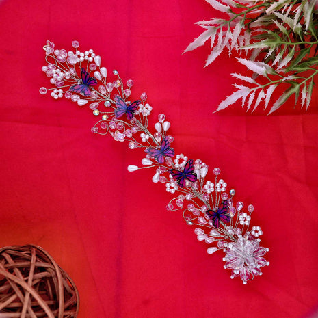 Fancy Flower Design Tiara - ESKU302303046