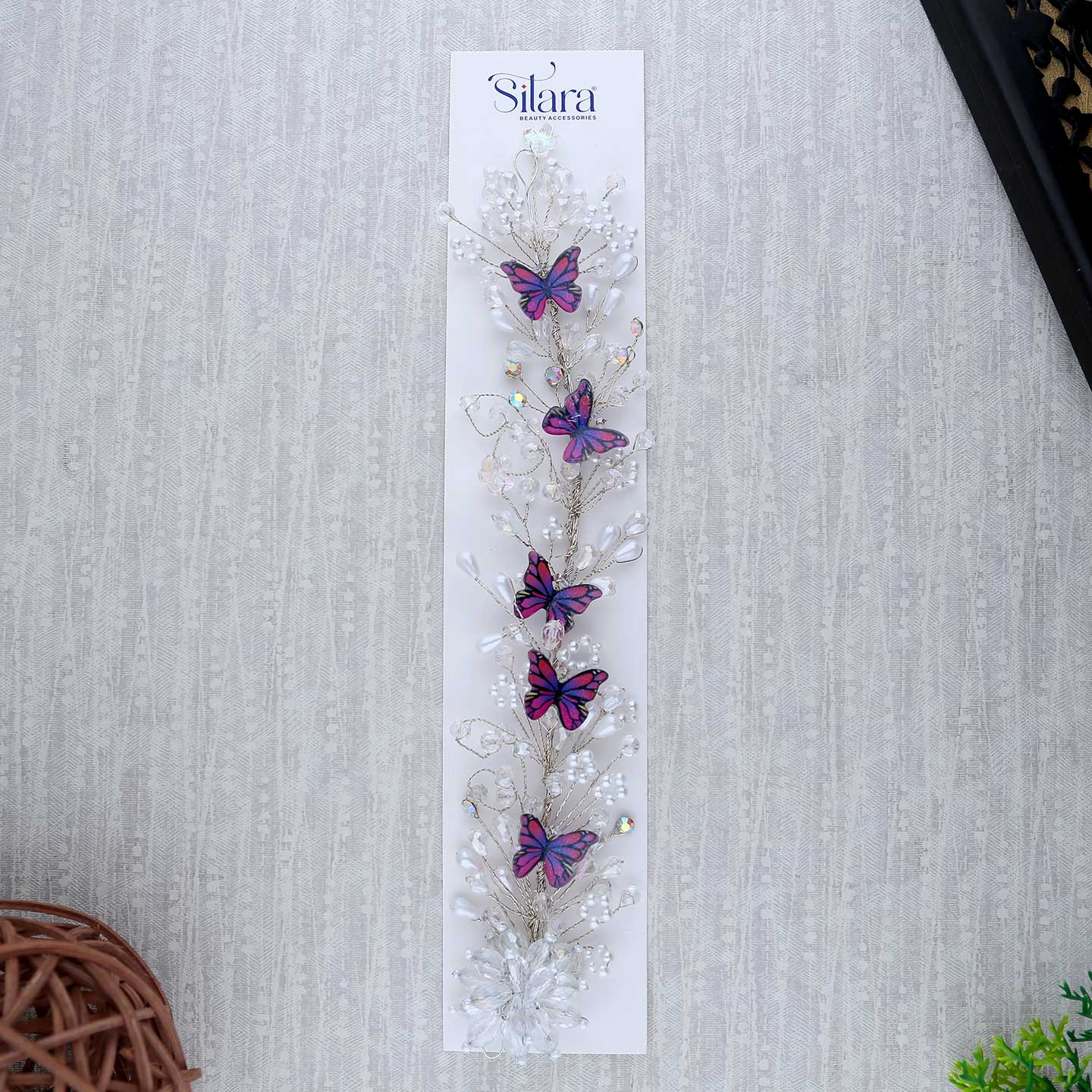 Fancy Flower Design Tiara - ESKU302303046