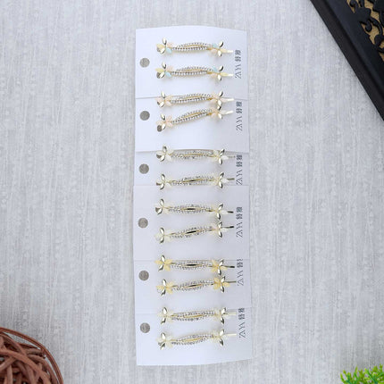 Crystal Hairpin Wedding Elegant - ESKU302303050