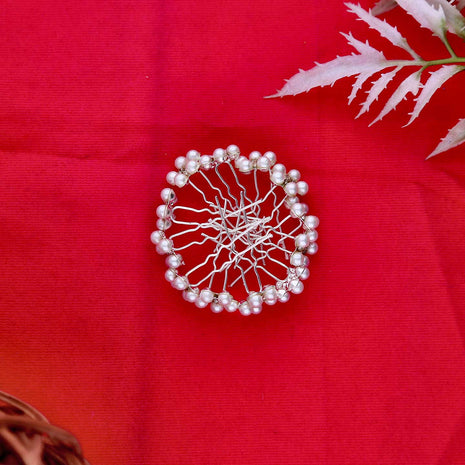 Pearl Flower Juda U Pins - ESKU302303053
