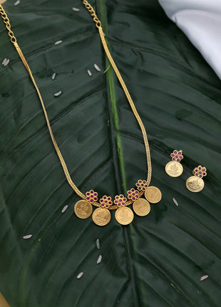 Antique Palakka Necklace set - ESKU302303071