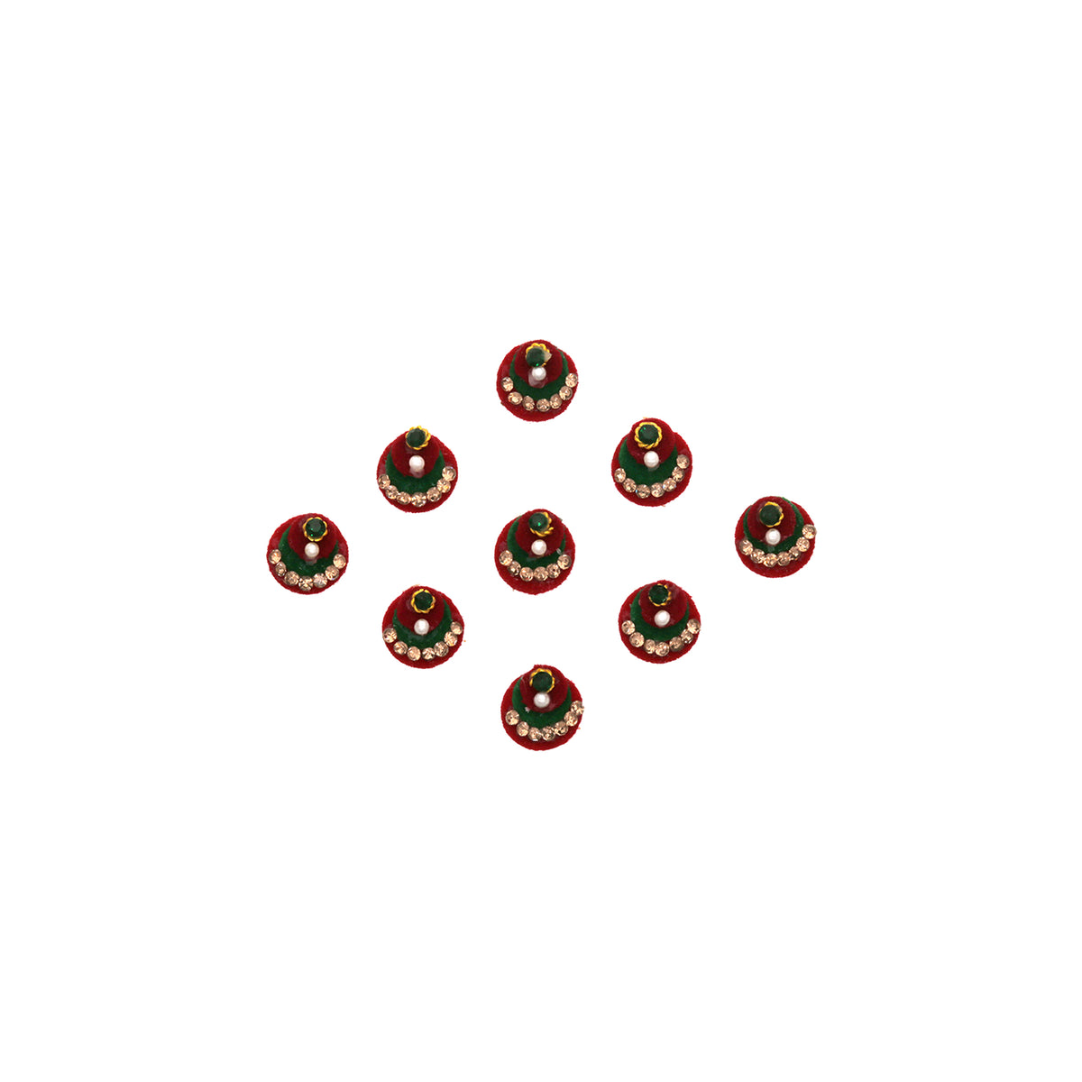 Beautiful fancy design bindis - ESKU302303128
