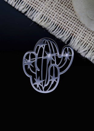 Designer Silver Brooches - ESKU302303155