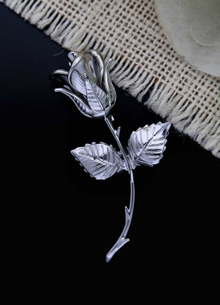 Elegant Rose Brooch Pin - ESKU302303167