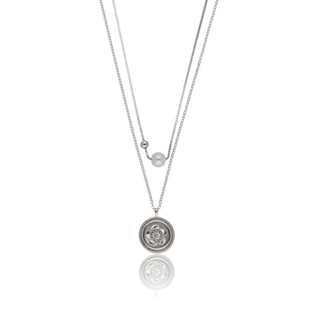 Pearl Multi-layered Necklace - ESKU302303179