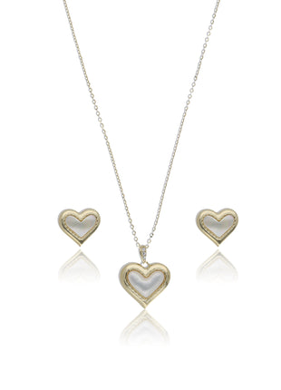 Stainless Steel Heart Necklace - ESKU302303217