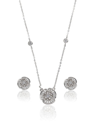 Unique Floral Necklace Sets - ESKU302303220