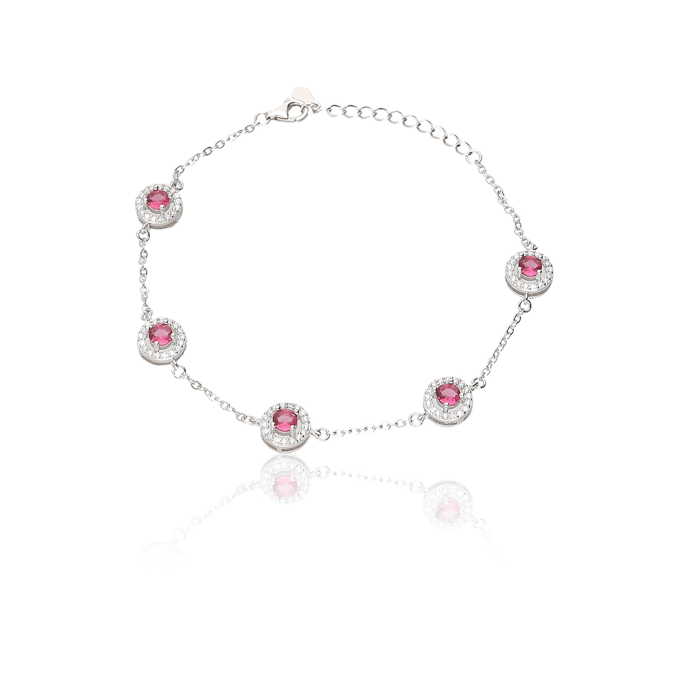 CZ Link Bracelet - ESKU302303221