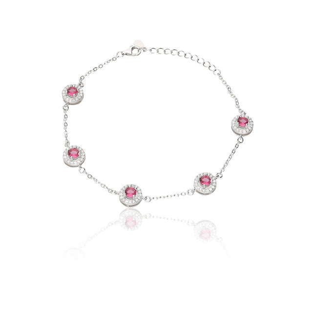 CZ Link Bracelet - ESKU302303221