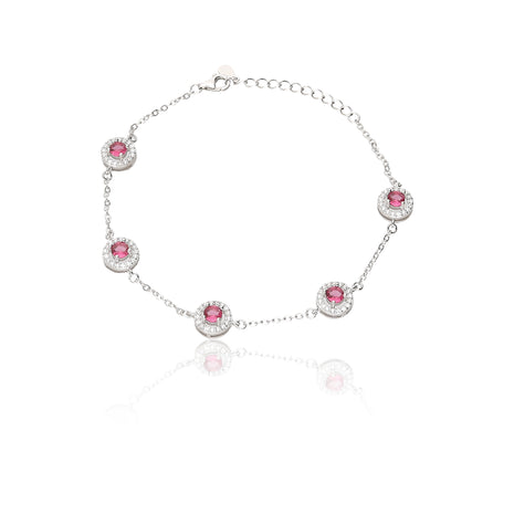 CZ Link Bracelet - ESKU302303221