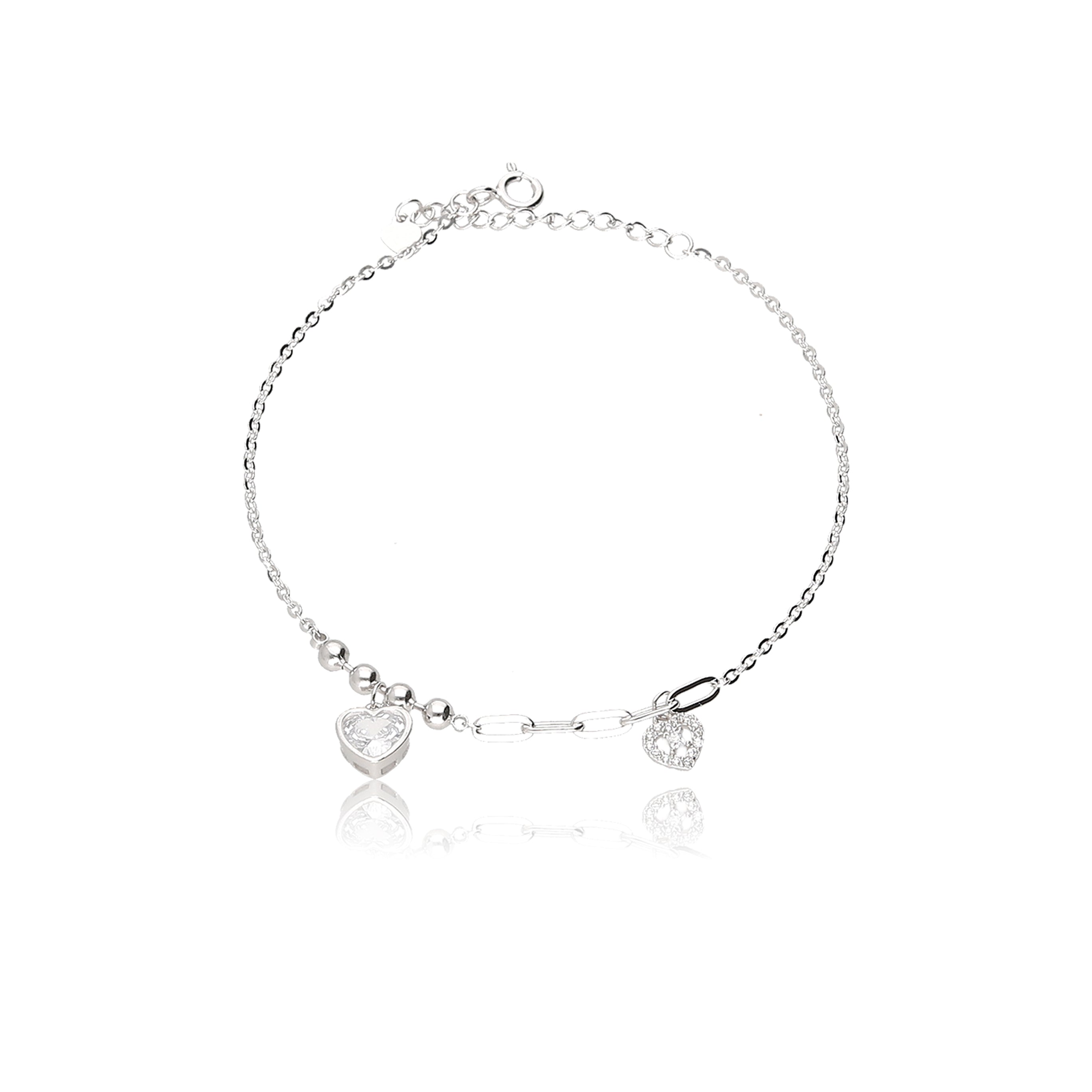 Heart Shape Bracelet - ESKU302303223