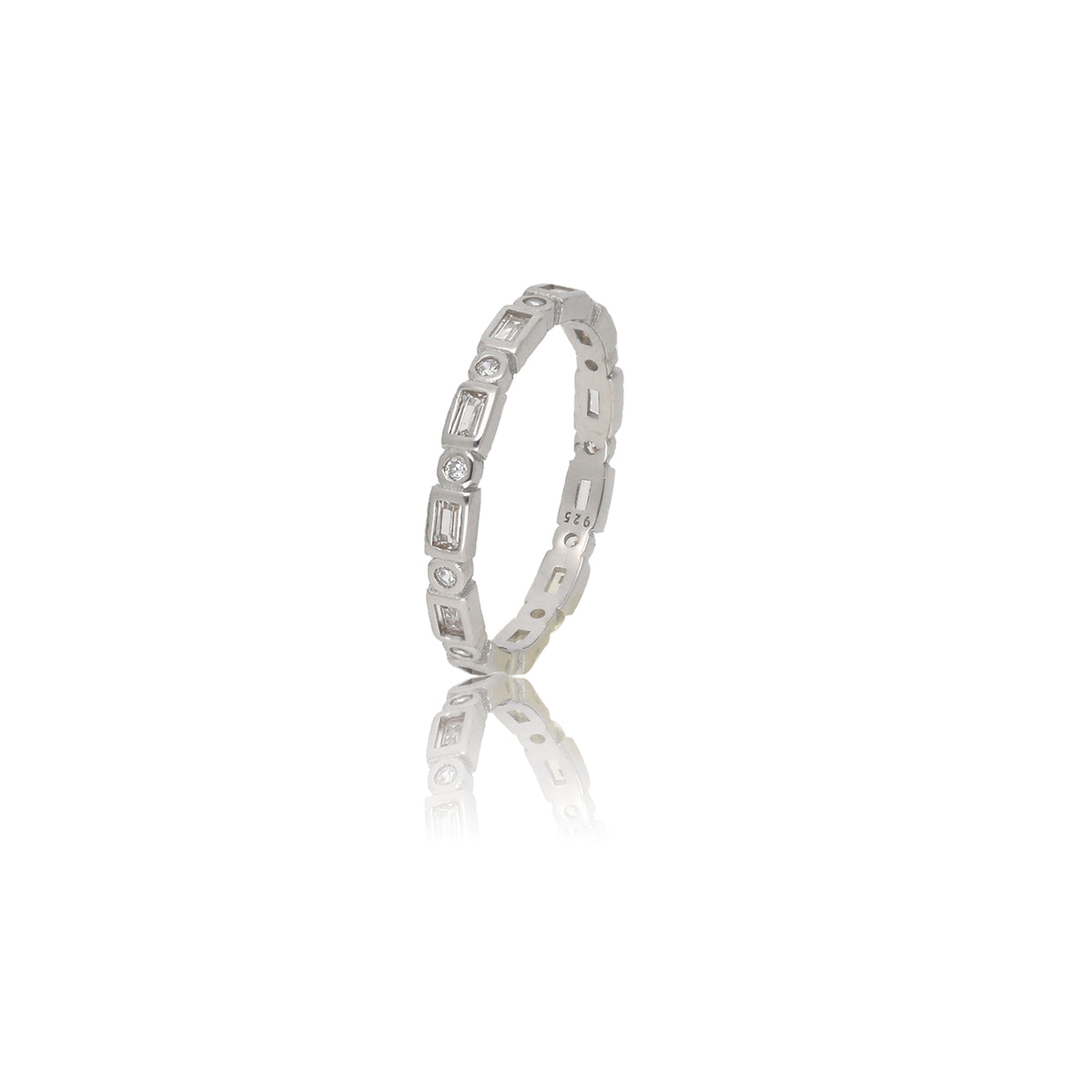 Oval Shape Silver Rings - ESKU302303230