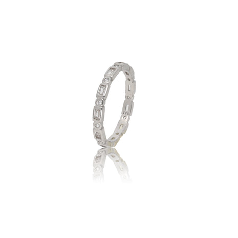 Oval Shape Silver Rings - ESKU302303230