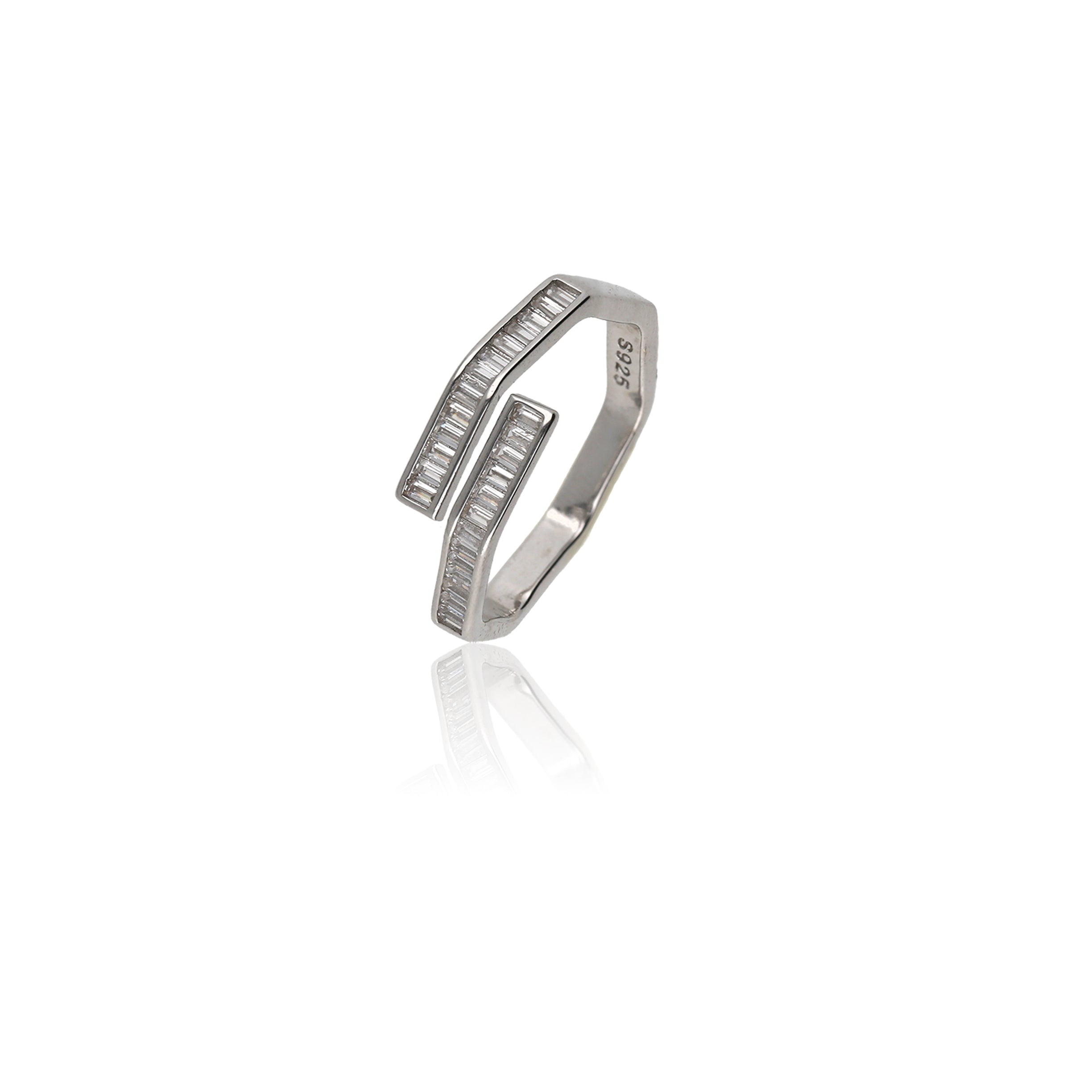 Delighted Cubic Zircon Finger Ring - ESKU302303232