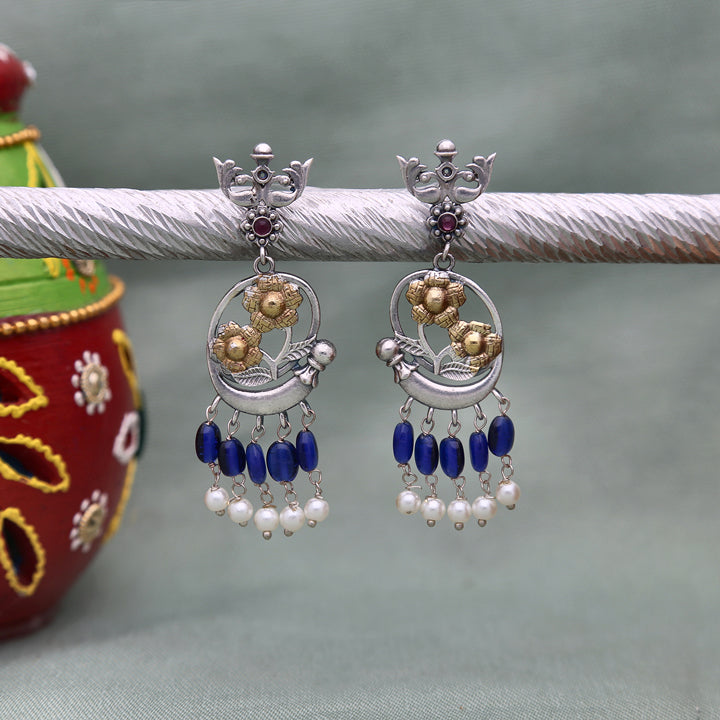 Stylish Peacock Earring - ESKU302303248