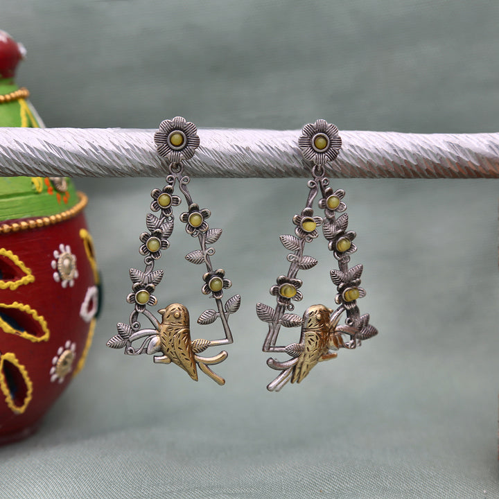 Oxidised Classic Earring - ESKU302303251