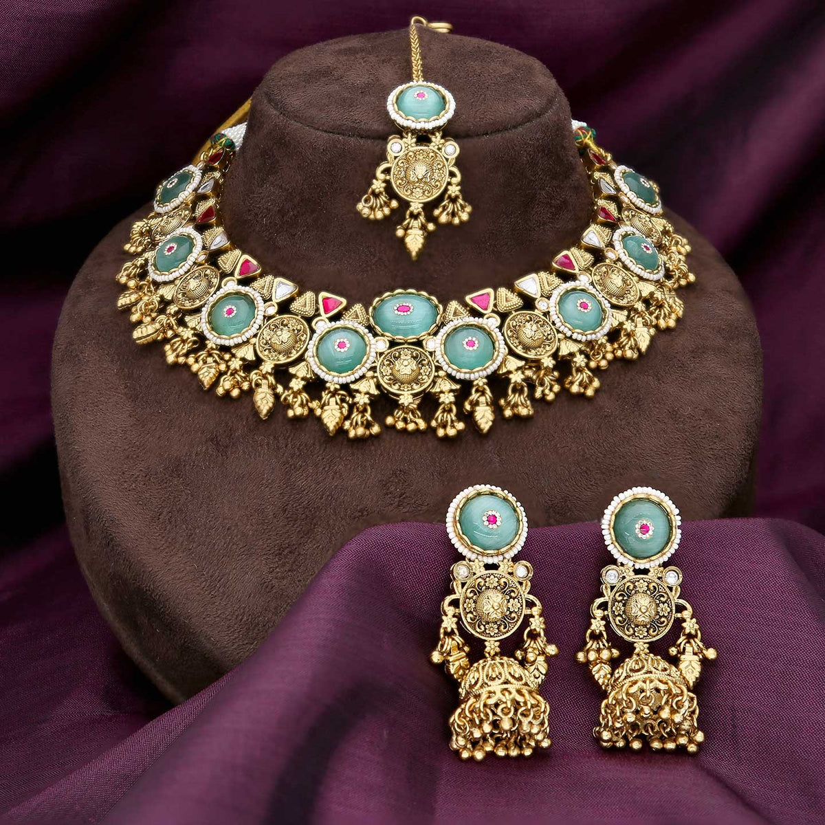 Designer Necklace Set - ESKU302403289