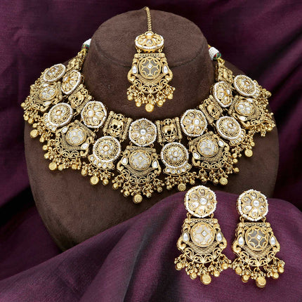 Party Wear Necklace Set - ESKU302403298