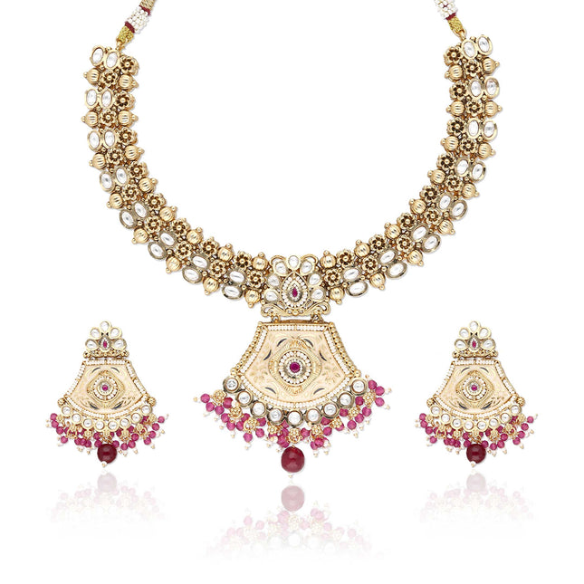 Designer Necklace Set - ESKU30240356