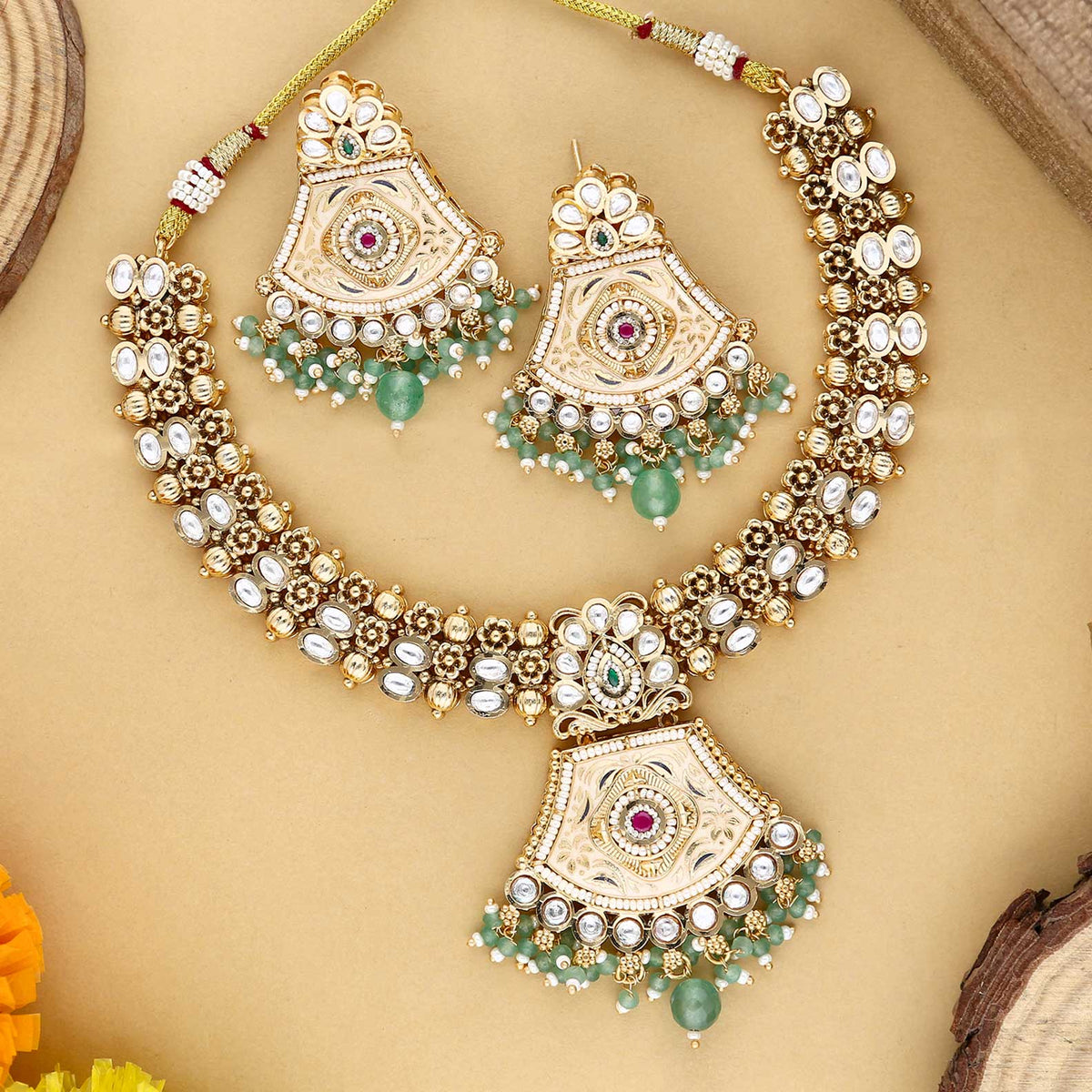 Designer Necklace Set - ESKU30240356