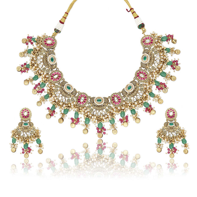 Designer Necklace Set - ESKU30240358