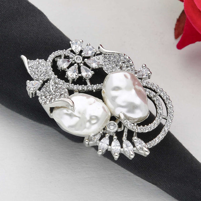 Zircon Finger Ring - ESKU30240376