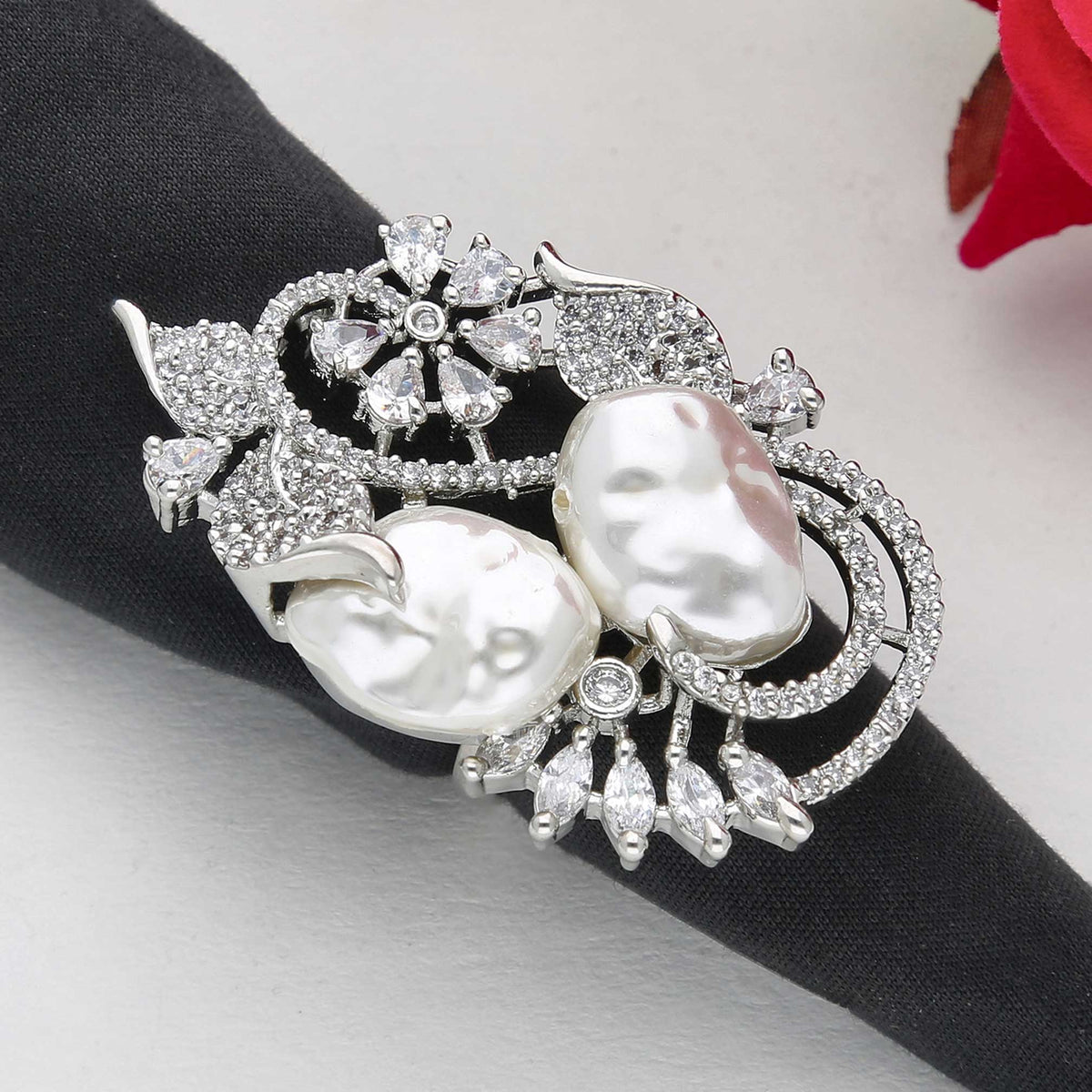 Zircon Finger Ring - ESKU30240376