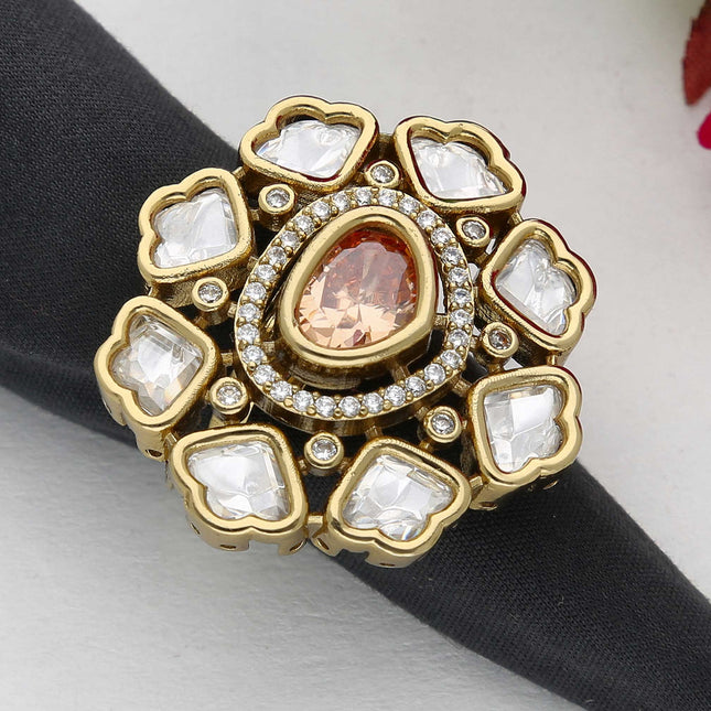 CZ Designer Ring - ESKU30240387
