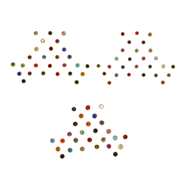 Gold Border Bindi - ESKU30250411