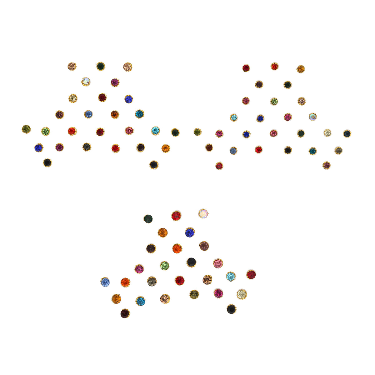 Gold Border Bindi - ESKU30250411