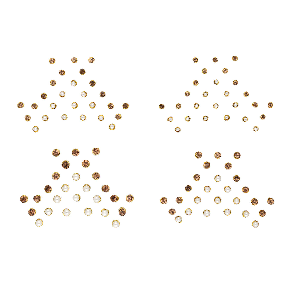 Gold Border Bindi - ESKU30250458