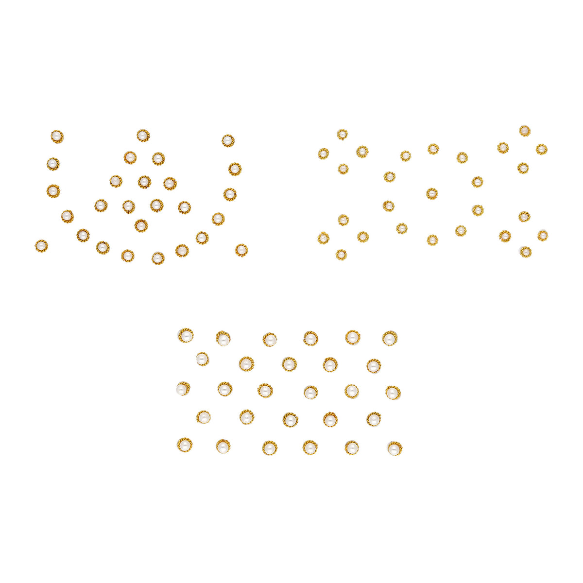 Gold Border Bindi - ESKU30250476