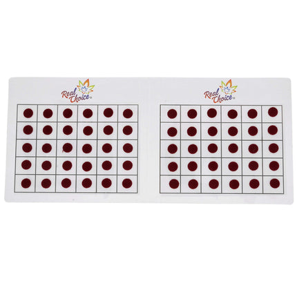 Dark Maroon Gift Card Bindi - ESKU30250490