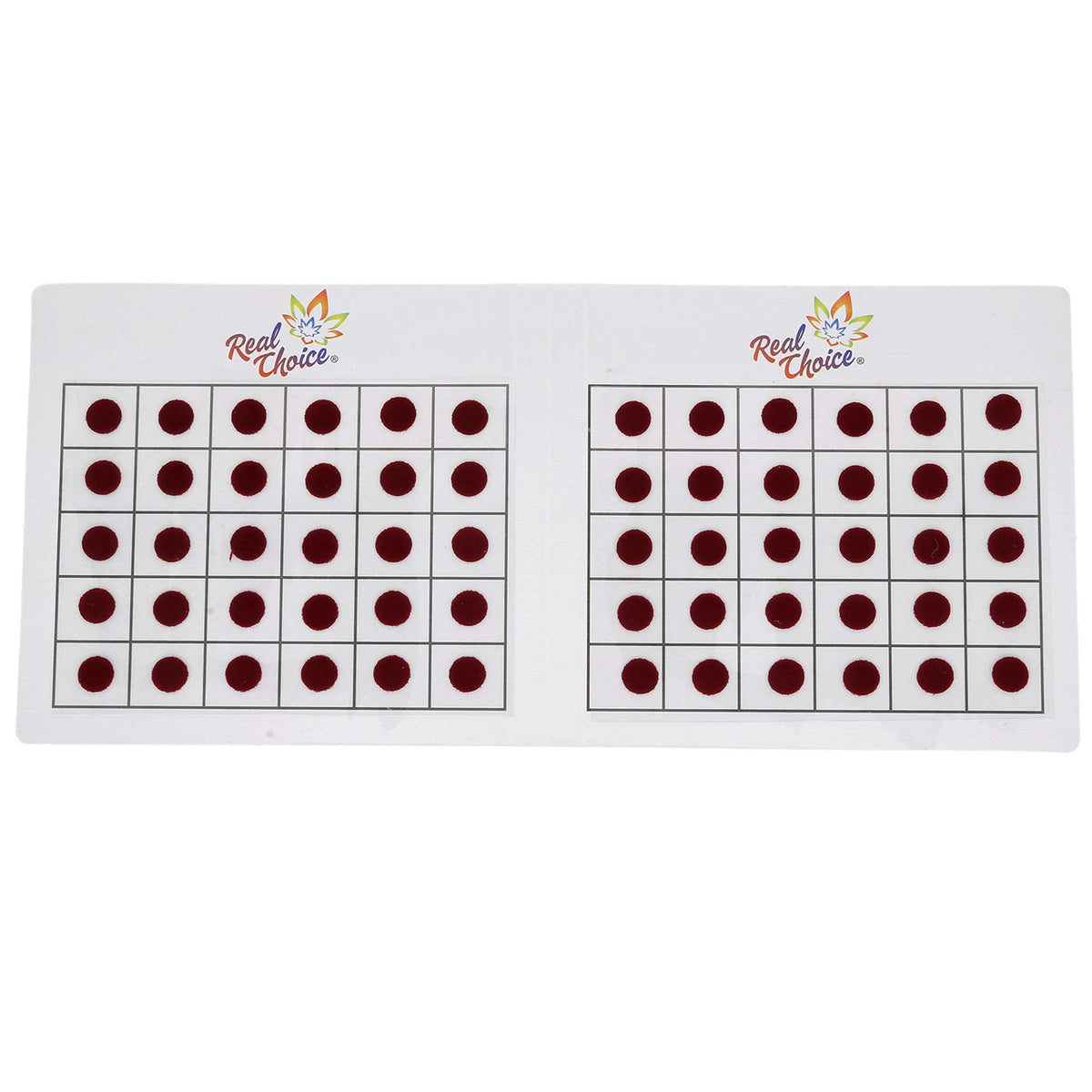 Dark Maroon Gift Card Bindi - ESKU30250490