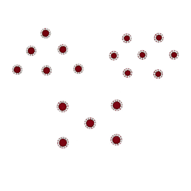 White Border Bindi - ESKU30250557