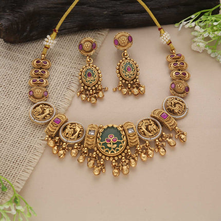 Designer Ethnic Jewellery Set - ESKU30250618