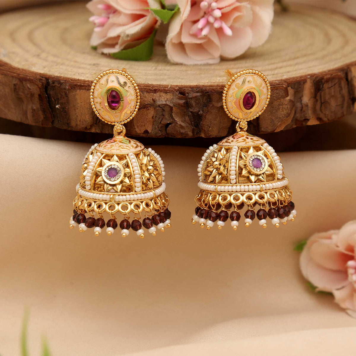 Fancy Style Jhumka Earring - ESKU30250635