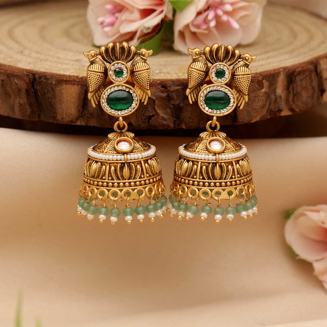 Antique Jhumka Earrings - ESKU30250636