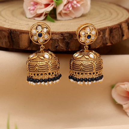 Party Wear Antique Earring - ESKU30250638