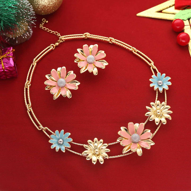 Flower Necklace - ESKU30250652
