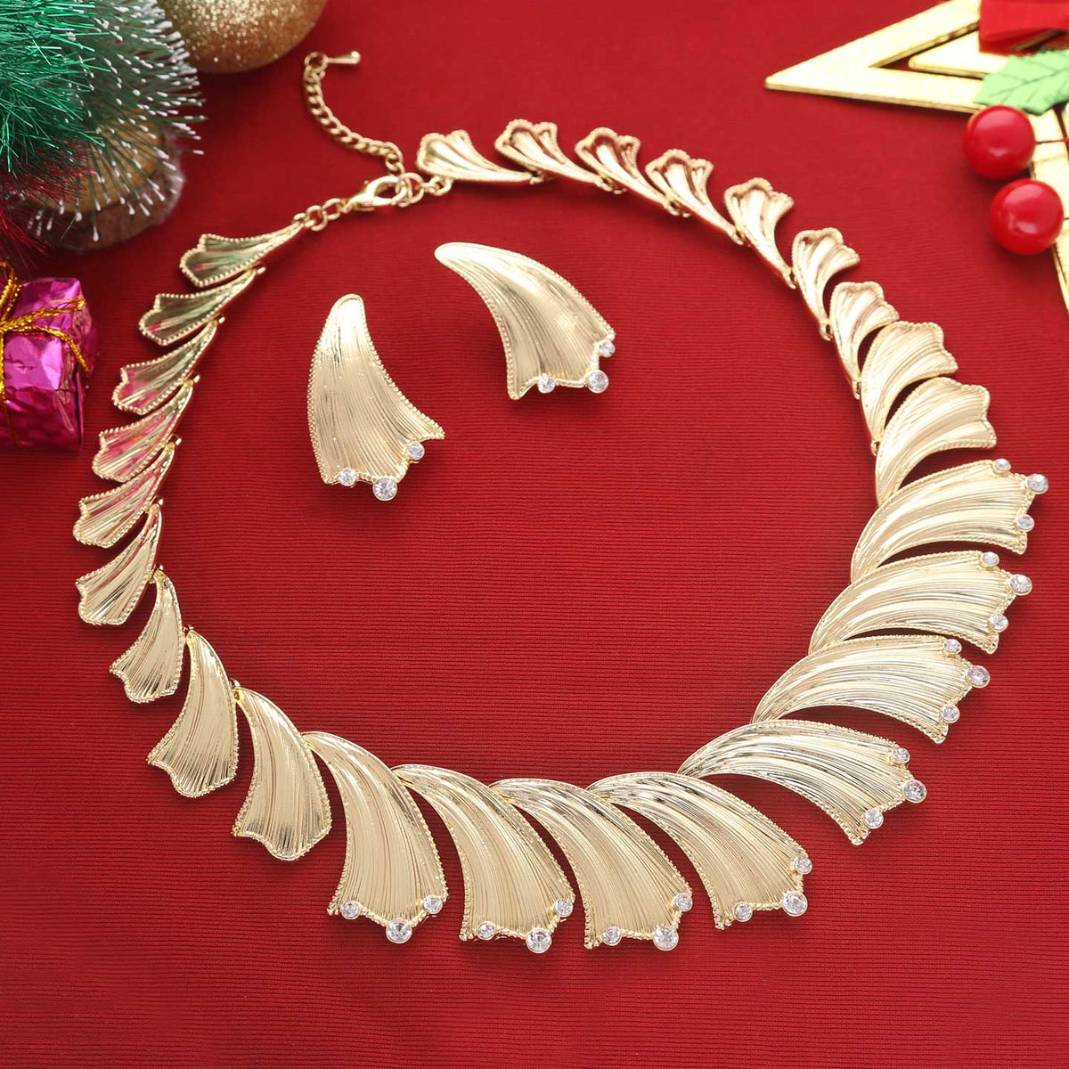 Leaf Design Necklace - ESKU30250655