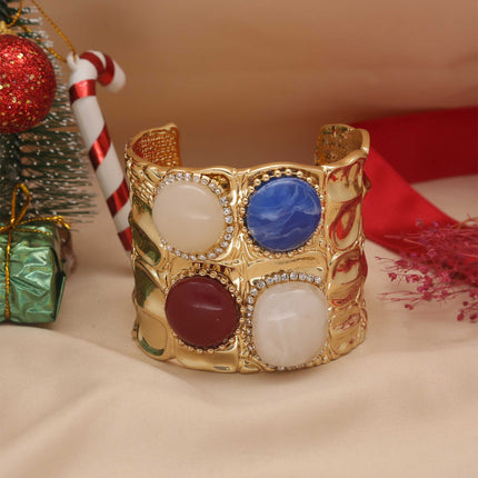 Colorful Gemstone Kada - ESKU30250664