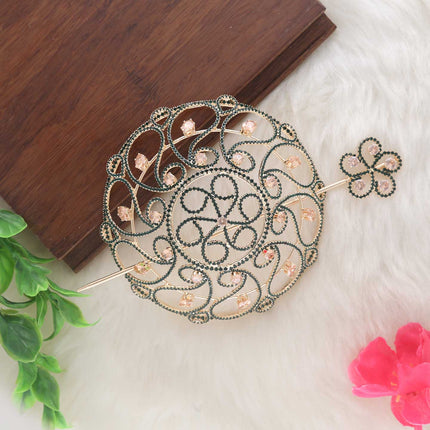 AD Stone Hair Bun - ESKU30250689