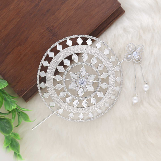 Crystal Bun Hair Accessory - ESKU30250691