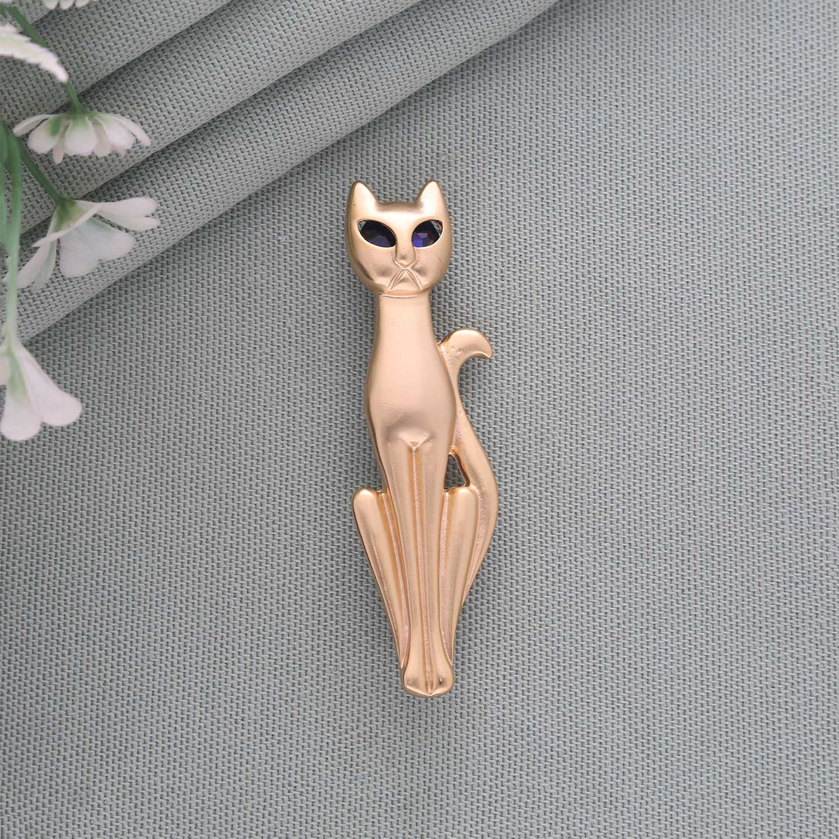 Elegant Kitty Brooch - ESKU30250695